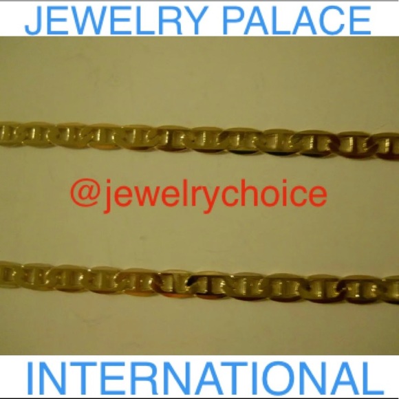 🆕14K Gold Filled Mariner Link Necklace. - Picture 3 of 8